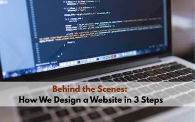 Behind the Scenes: How We Design a Website in 3 Steps