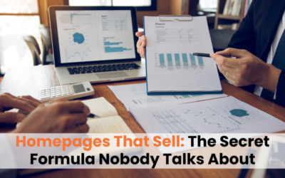 Homepages That Sell: The Secret Formula Nobody Talks About