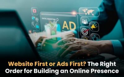 Website First or Ads First? The Right Order for Building an Online Presence